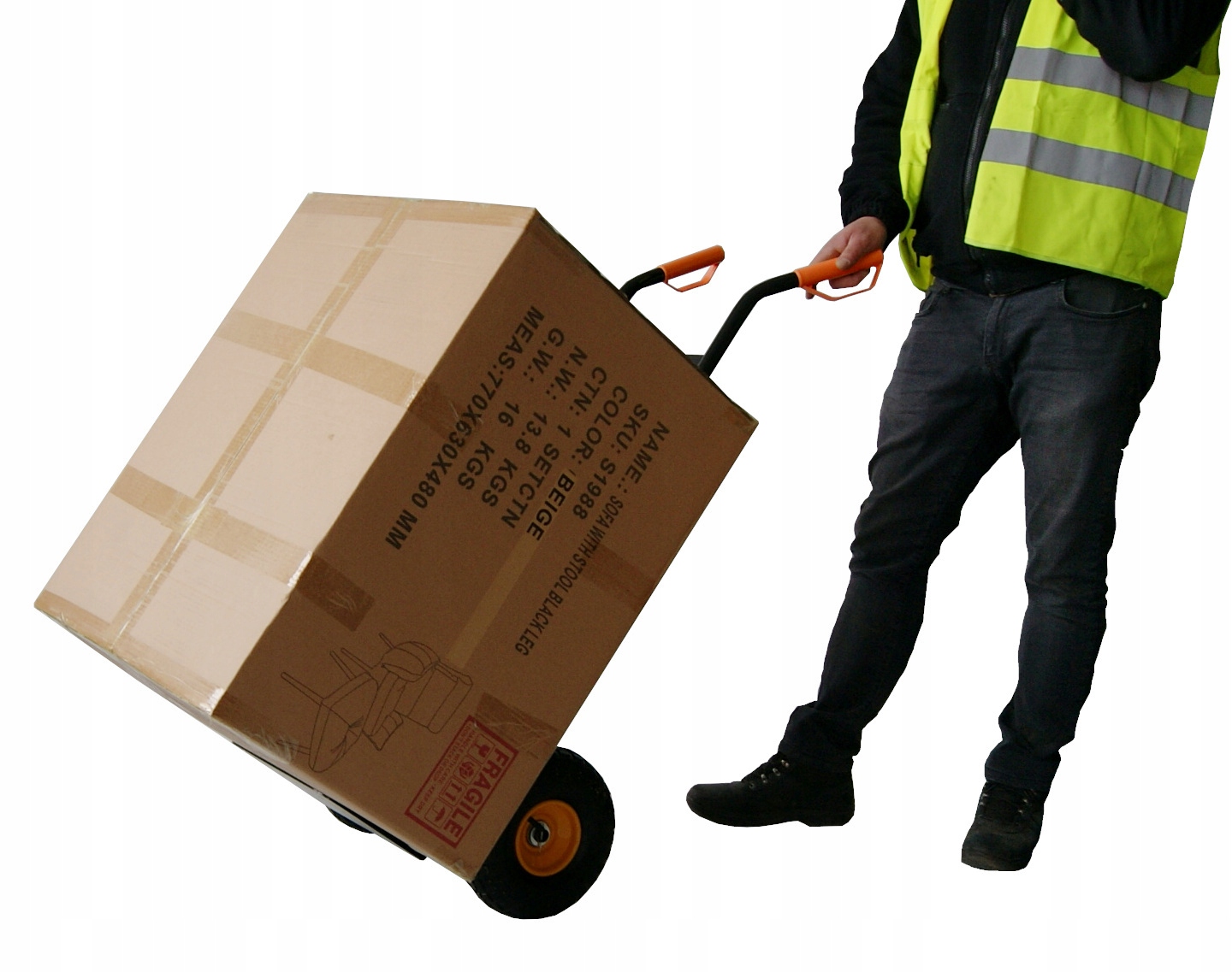 - 07f34ad3409bb45275addcfb1795jpg - strefamarki WÓZEK TRANSPORTOWY metalowy magazynowy młynarka TOWAROWY WM03 200kg ręczny