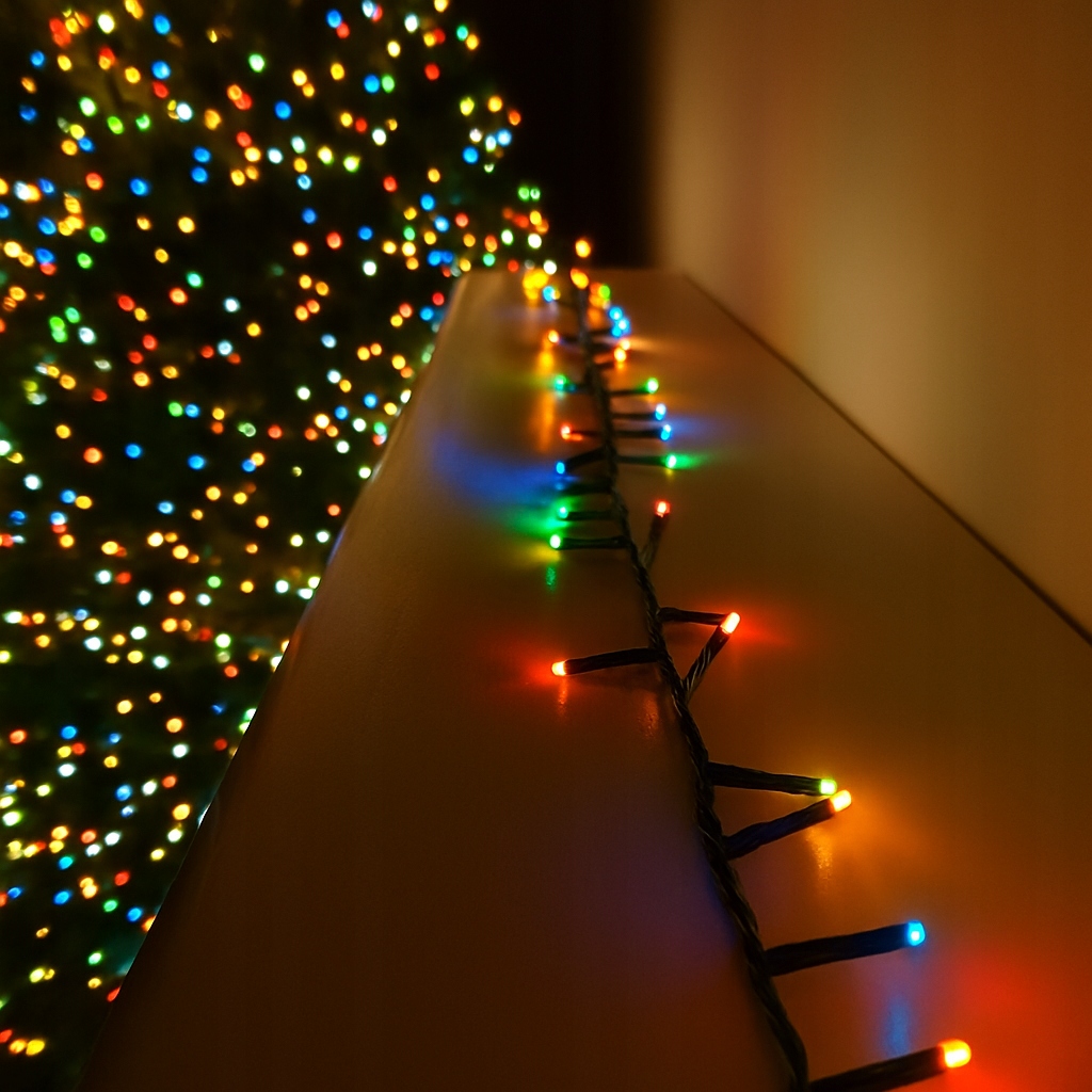 - 0b93a4064fac8d51b15070e22c57-3jpg - strefamarki Lampki Choinkowe 300LED Światełka Świąteczne Girlanda Świetlna multikolor