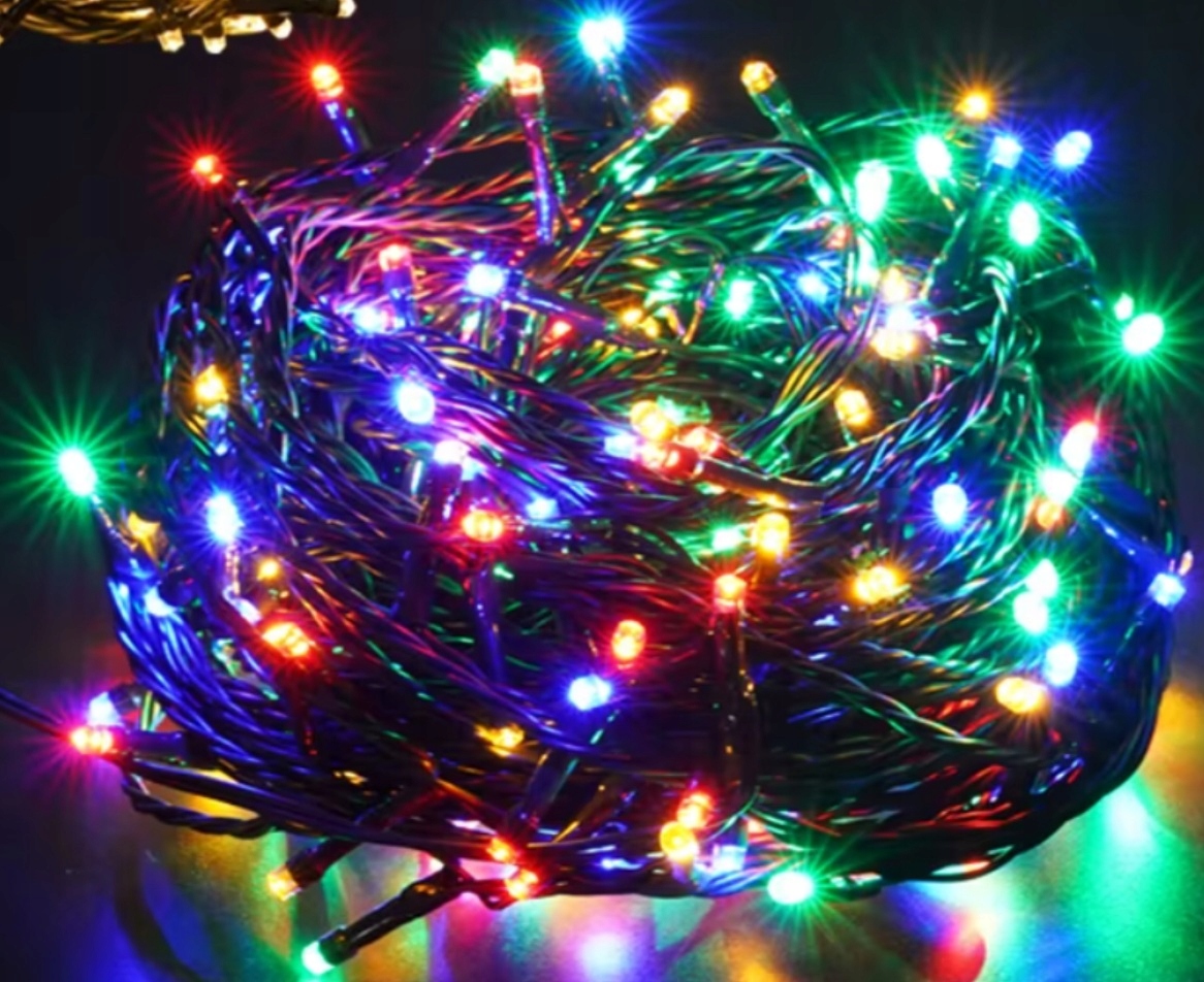 - 0de2d4cc433aae7bd13778d429d9-1jpg - strefamarki Lampki Choinkowe 1000LED Światełka Świąteczne Girlanda Świetlna multikolor