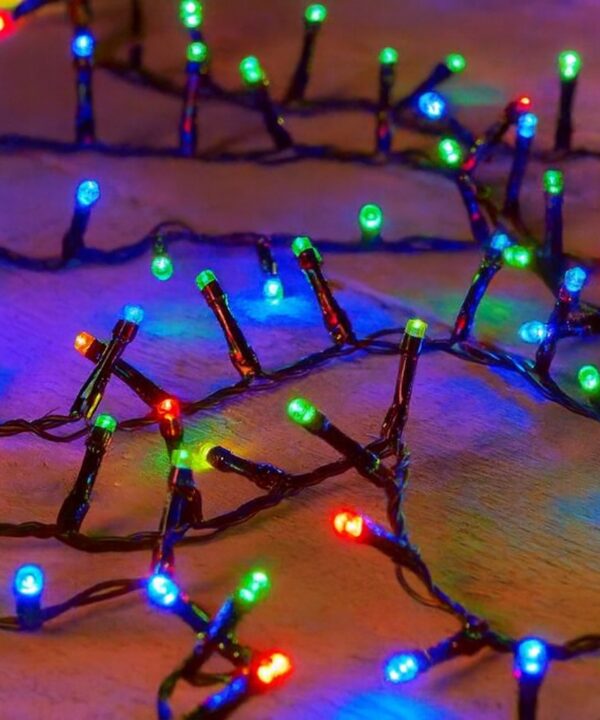 Lampki Choinkowe 300LED Światełka Świąteczne Girlanda Świetlna multikolor