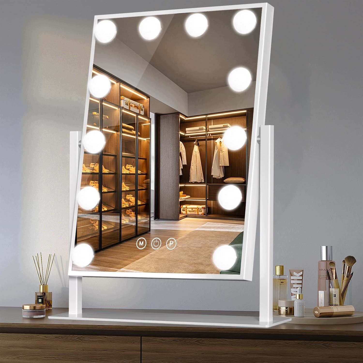 - 42b5b8af4650be2d5148860a5315jpg - strefamarki Lustro kosmetyczne LED 30x40cm białe