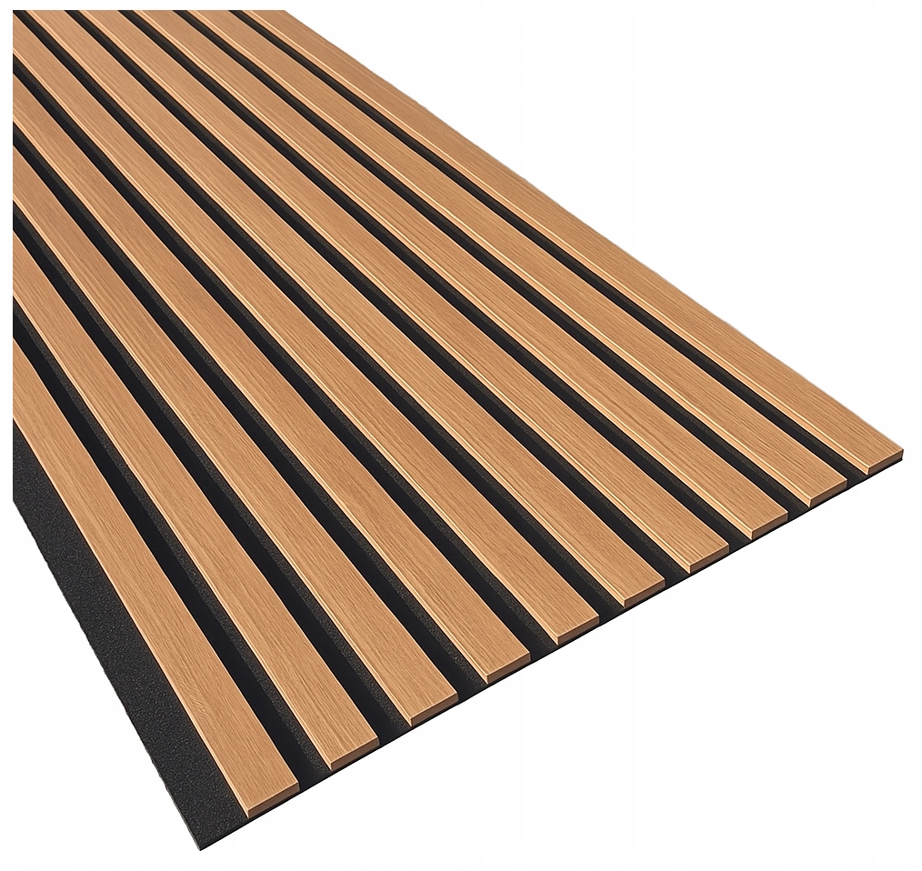 - 518549fd40ddb77899f3d30b0a3e-1jpg - strefamarki Lamel 3D lamele ścienne panele akustyczne 46x275cm filc Dąb Latte