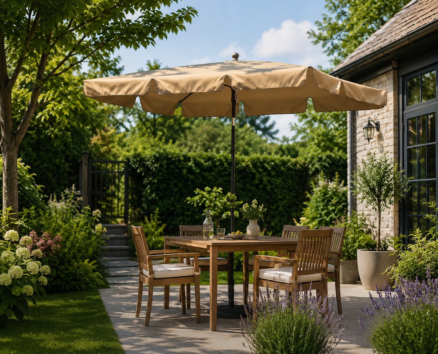 - 5487f0a54c7b856b77dbda6c14c6jpg - strefamarki Parasol ogrodowy składany solidny z falbaną duży mocny 125x200 cm BALKONOWY