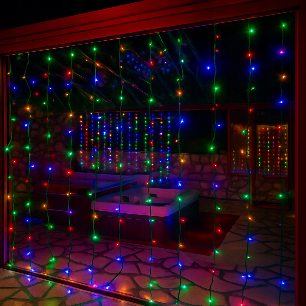 - 5d78c86e4041bd56c01518b8c2a0jpg - strefamarki Lampki Choinkowe 1000LED Światełka Świąteczne Girlanda Świetlna multikolor