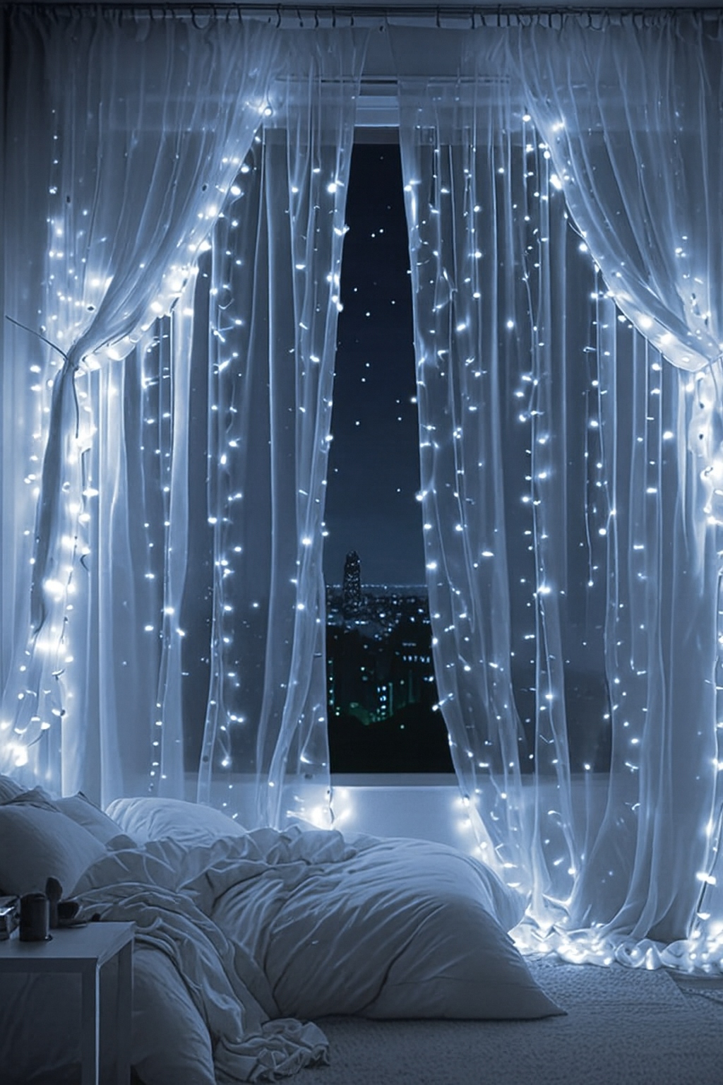 - 64c89d4540a79f7778c9f800a954-1jpg - strefamarki Lampki Choinkowe 300LED Światełka Świąteczne Girlanda Świetlna zimny biały