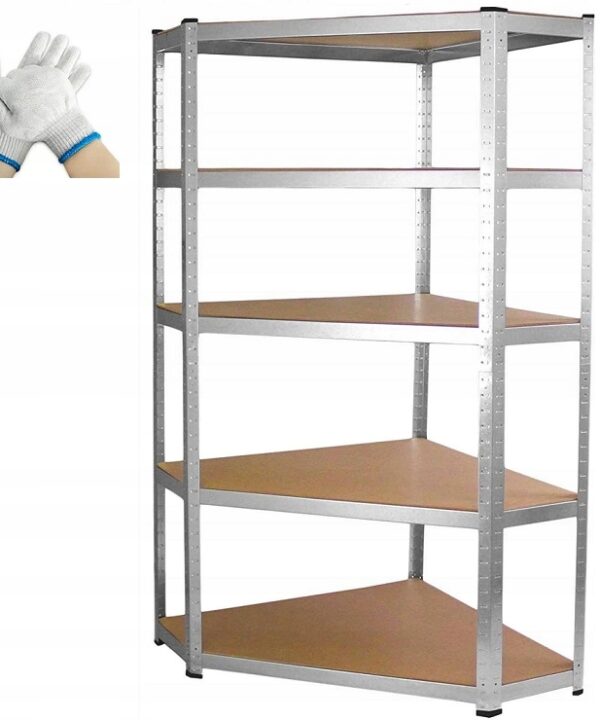 - 6d49c5454351b21554517cbdca3cjpg - strefamarki Regał magazynowy metalowy NAROŻNY warsztat piwnica garażowy 180x90x30 875kg