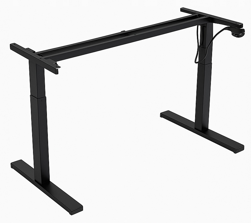 - 6e33d7114e8b8aa8f4c268a78495-4jpg - strefamarki Biurko regulowane 140cm Elektryczne regulacja wysokości 72-118cm olcha LED