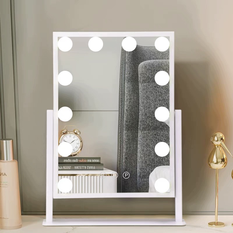- 7b8b67cf49a0a967535b1bddf450jpg - strefamarki Lustro kosmetyczne LED 30x40cm białe