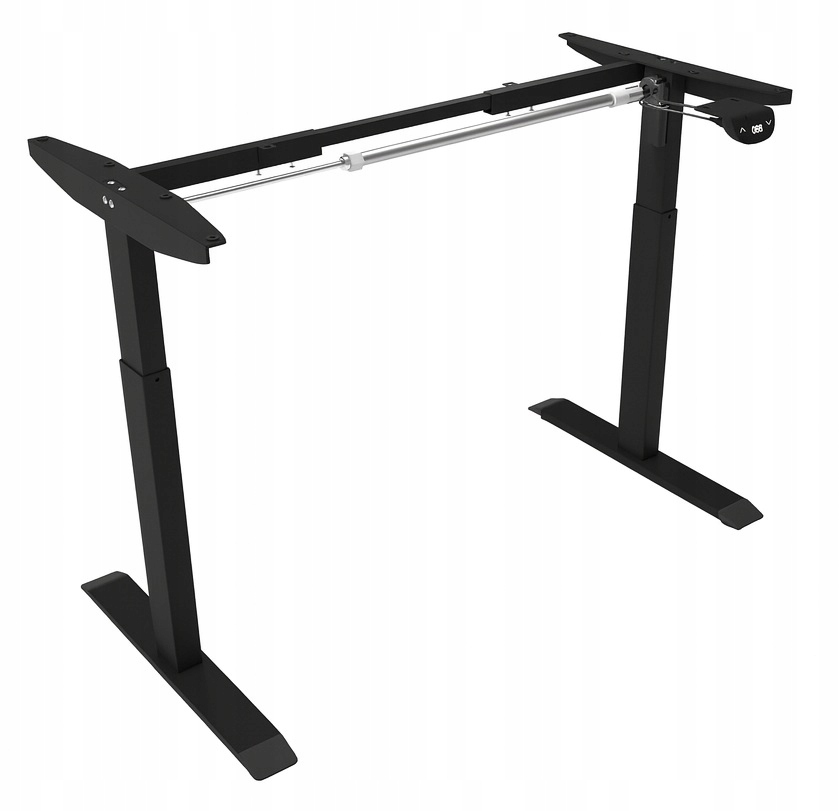 - 9cbb4a1b48c3b33f8b31d793f366-2jpg - strefamarki Biurko regulowane 120cm Elektryczne regulacja wysokości 72-118cm orzech LED