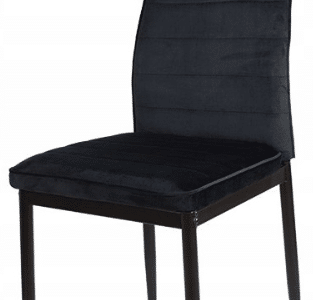 - Krzesła do jadalni model LR-1494 czarne welur 2 