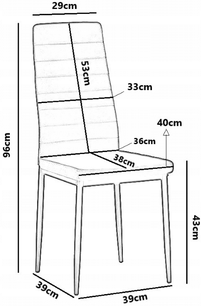- Krzesła do jadalni model LR-1494 czarne welur 3 