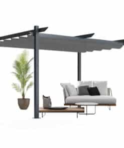 - Pergola 2x3 poszycie szare 2 