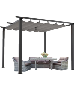 - Pergola 3x3 poszycie szare 2 