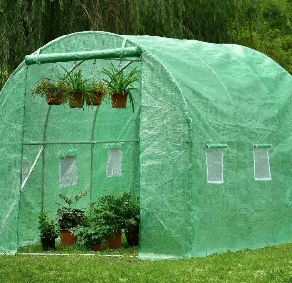 Tunel foliowy ogrodowy szklarnia na warzywa foliak 2x3,5m folia OCYNK 7m2