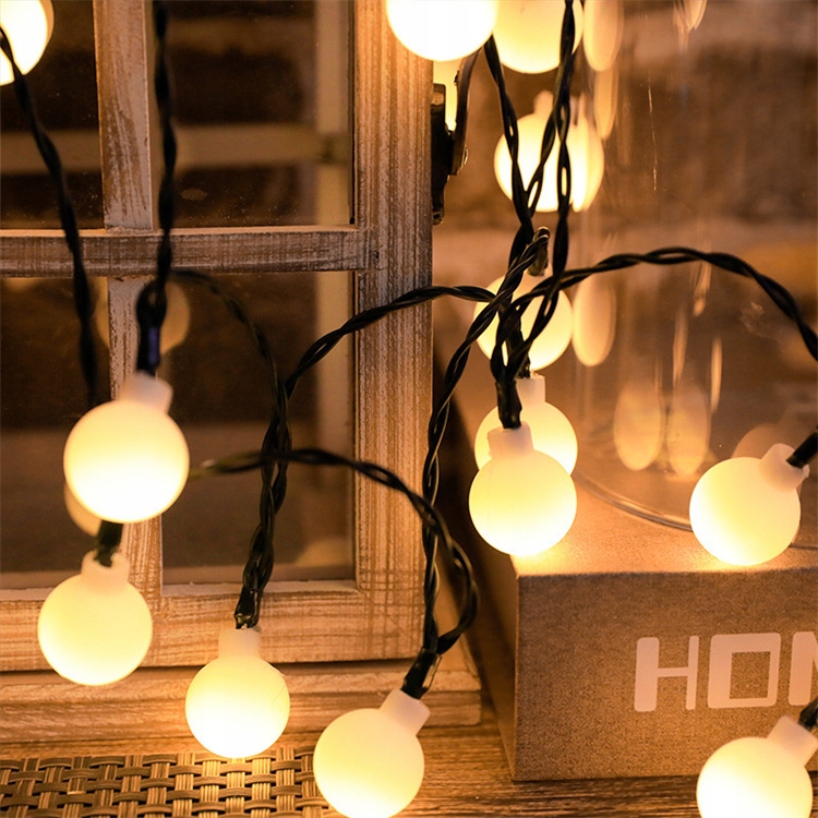 - abfd87c64a36a124d4789ca05a4cjpg - strefamarki Lampki kulki 100led girlanda świąteczna choinkowa 10m 8 trybów