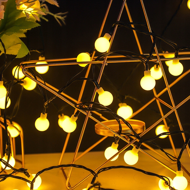 - c7a5d49648d6a5c409f59730e16fjpg - strefamarki Lampki kulki 100led girlanda świąteczna choinkowa 10m 8 trybów