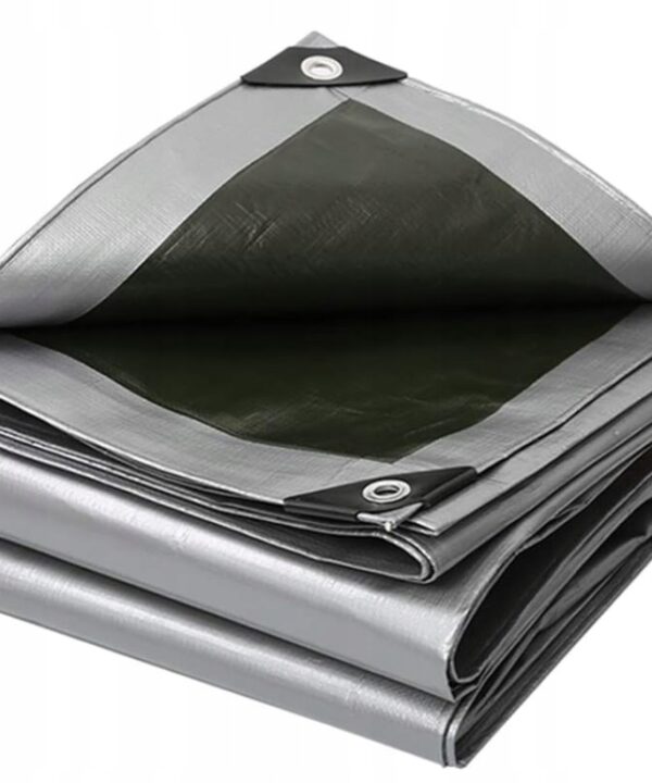 Plandeka płachta okrycie 10X12 260g GRUBA mocna mrozoodporna wodoodporna UV