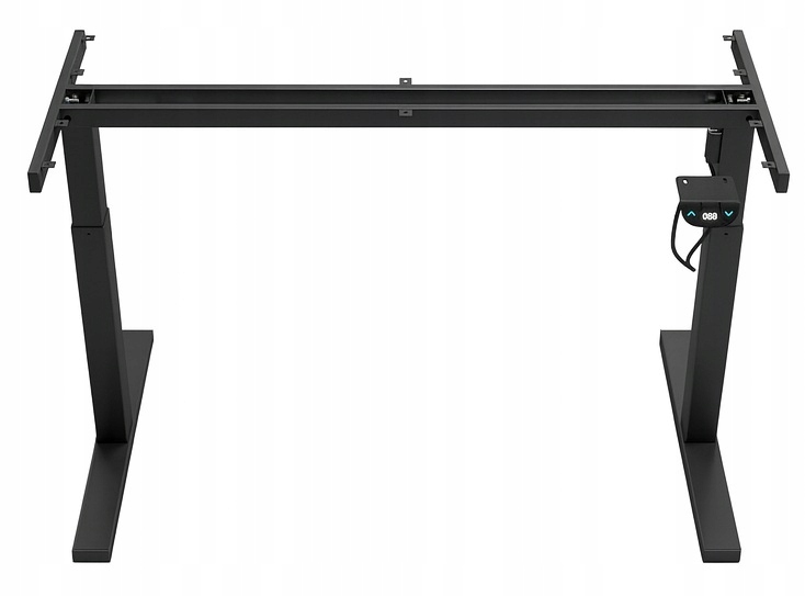 - d36bd5ad4300a362080b5cd006be-4jpg - strefamarki Biurko regulowane 140cm Elektryczne regulacja wysokości 72-118cm olcha LED