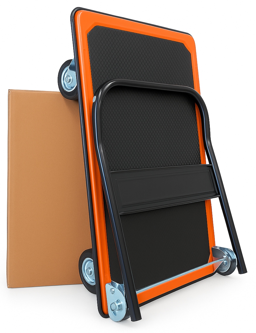 - dbc102184bea9e9c32e982670a46jpg - strefamarki Wózek transportowy platforma magazynowy platformowy towarowy STRONG 300kg