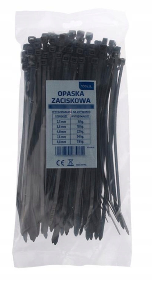 - e9a1de344a3aa9c10df55c410bbejpg - strefamarki OPASKI ZACISKOWE 2,5x100mm 100szt MOCNE