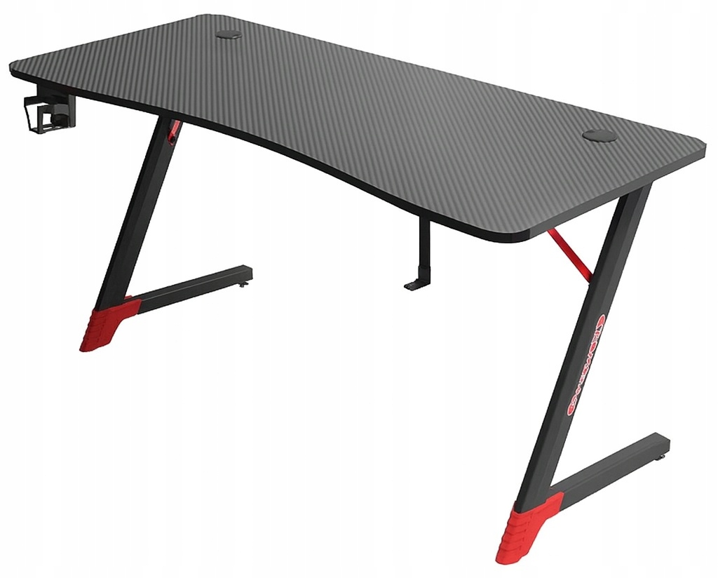 - f26281b644d4903ef5a88f18c524jpg - strefamarki Biurko gamingowe komputerowe stół dla gracza nowoczesne LED 140 cm czarne