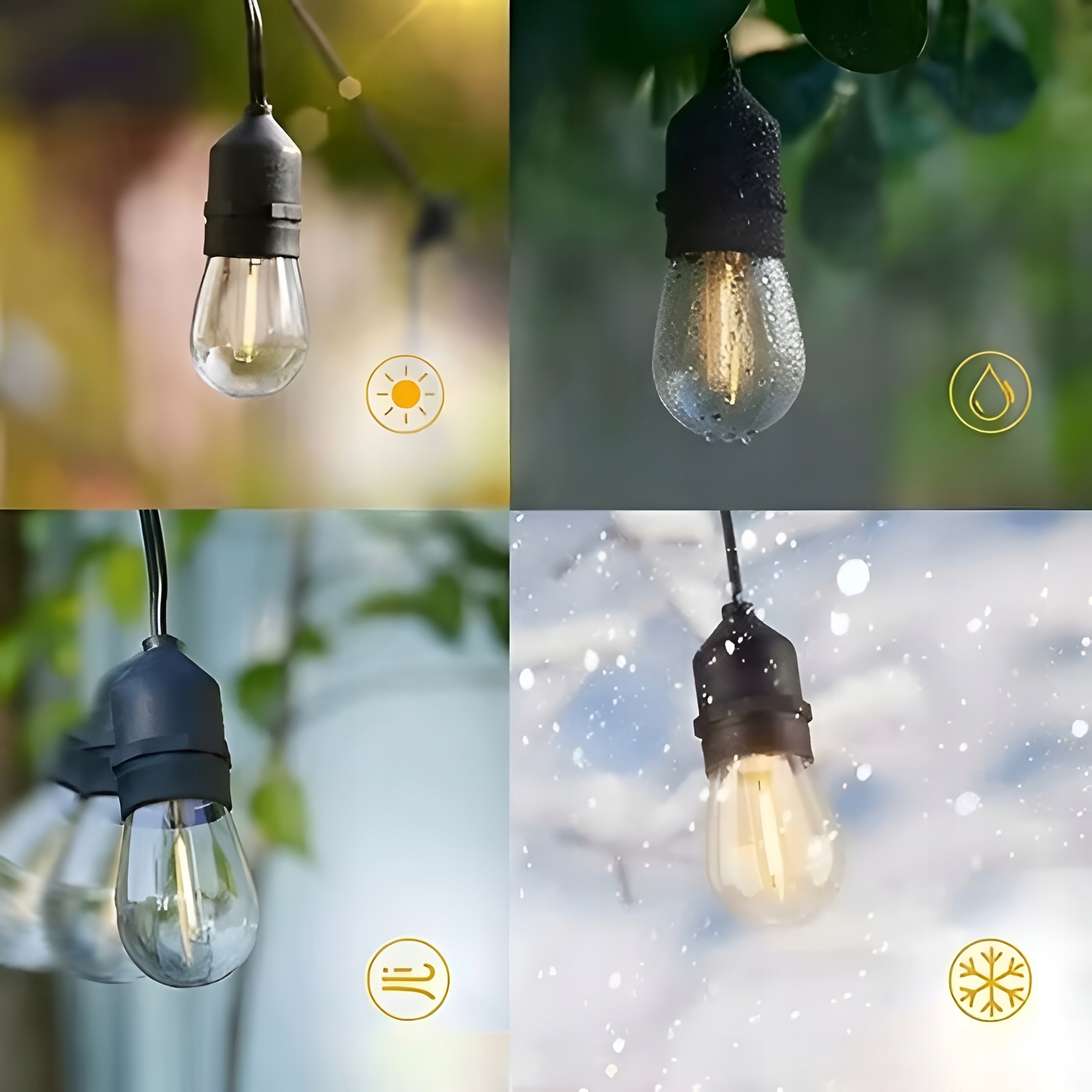 - f46cff9847698d2c6c578928366bjpg - strefamarki Girlanda Ogrodowa 20m Świetlna Lampki Łańcuch 20x Żarówka LED Żarówki e27