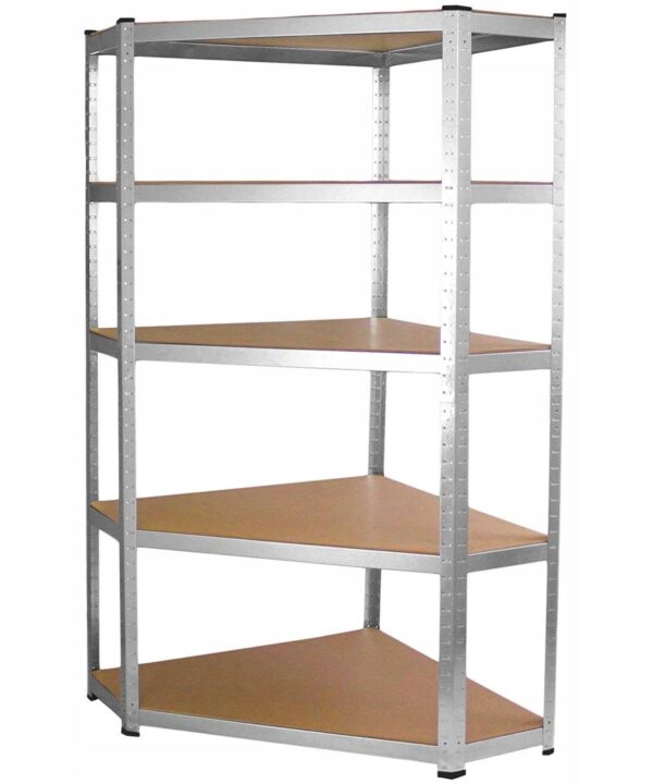 - f7da223f4fce824ba75acf94192djpg - strefamarki Regał magazynowy metalowy NAROŻNY warsztat piwnica garażowy 180x90x30 875kg