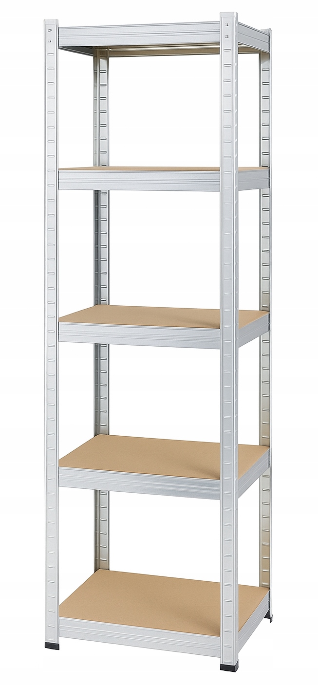 - fb46983f495cb0fe2a36bd3a82dajpg - strefamarki Regał Magazynowy Metalowy 5 półek Spiżarnia Garaż Piwnica 180x40x40 875kg
