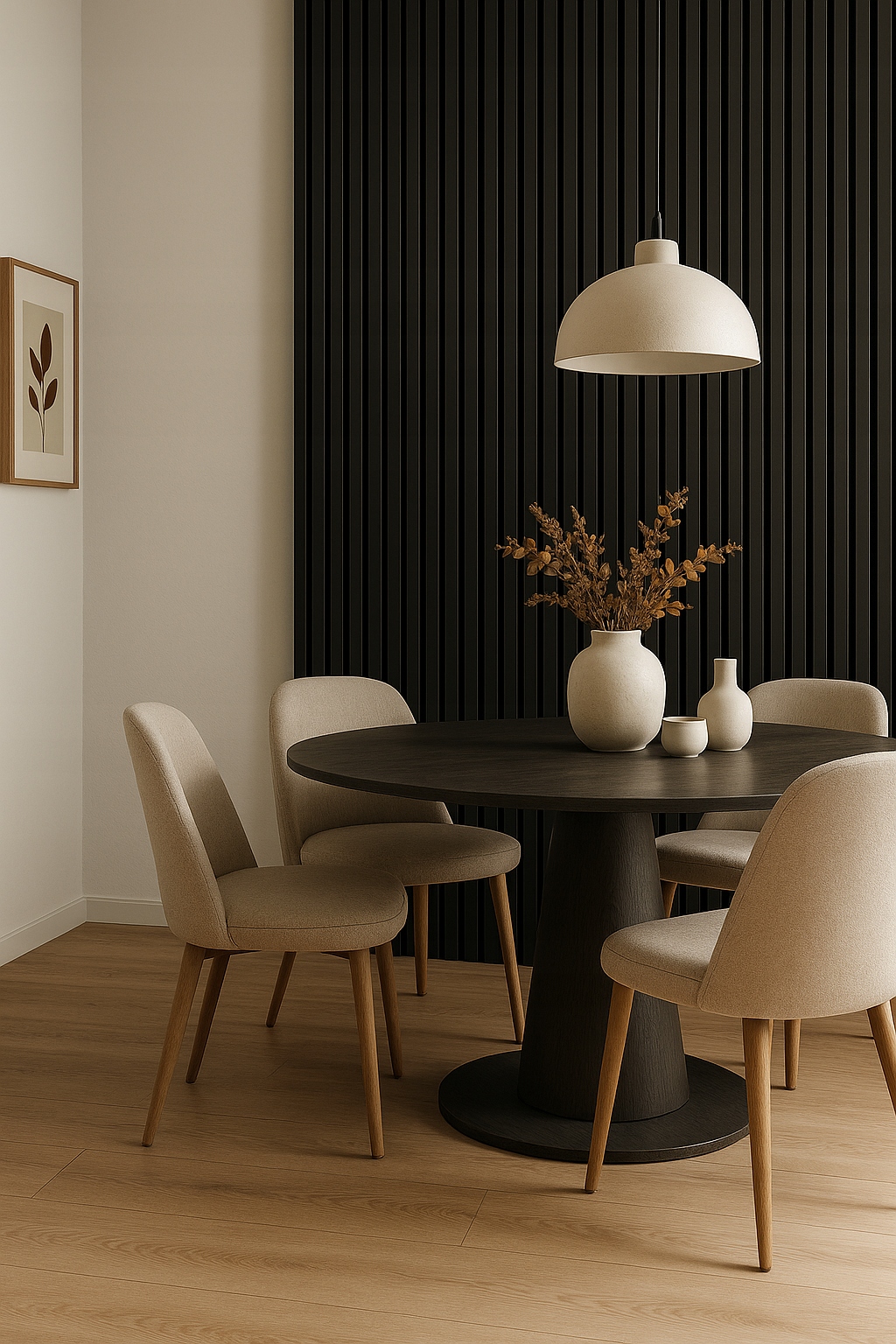 - fc32f215478ba9d5dc26ea5df221jpg - strefamarki Lamel 3D lamele ścienne panele akustyczne 46x255cm na filcu Czarny