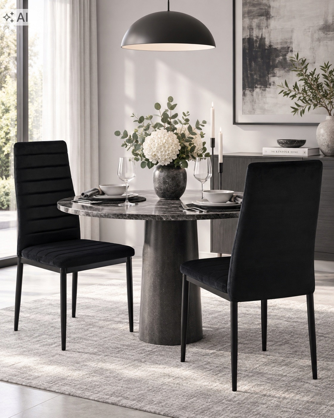 - fff543c5497899ff1b88abffb039jpg - strefamarki Krzesło LR-1494 Velvet 01 black