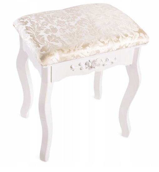 - taboret beżowy 