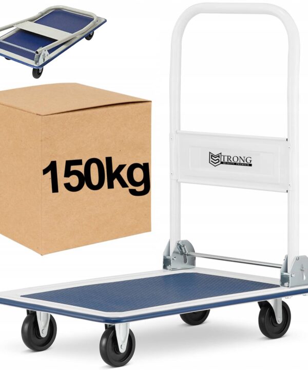 Wózek platformowy transportowy magazynowy Strong 150kg